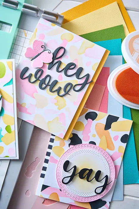 Exclamation Word Dies Thinlits Die Set - Catherine Pooler - Sizzix