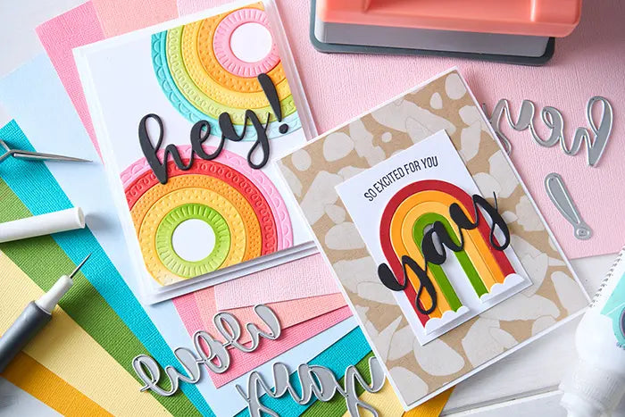 Exclamation Word Dies Thinlits Die Set - Catherine Pooler - Sizzix