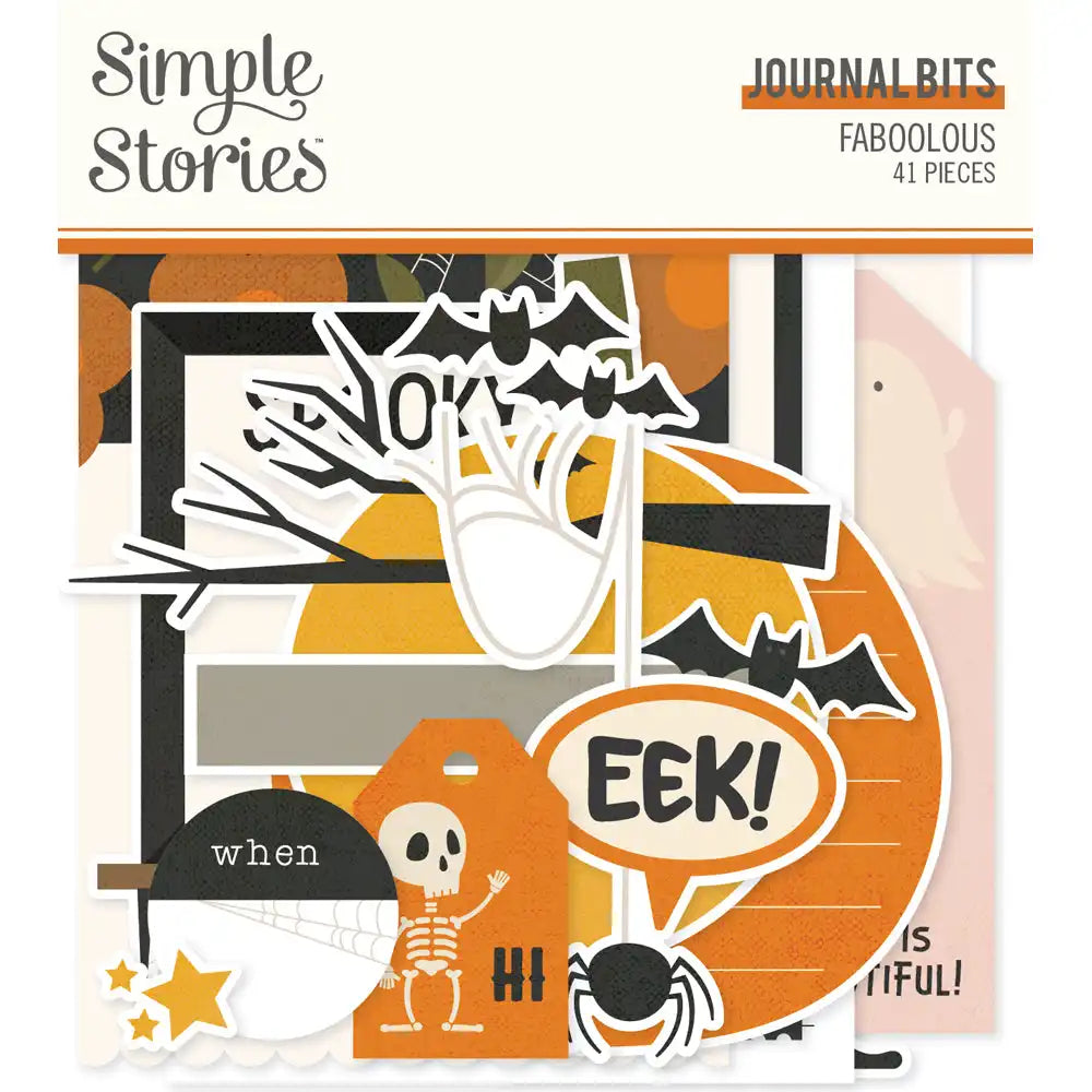 FaBOOlous - Journal Bits & Pieces - Simple Stories