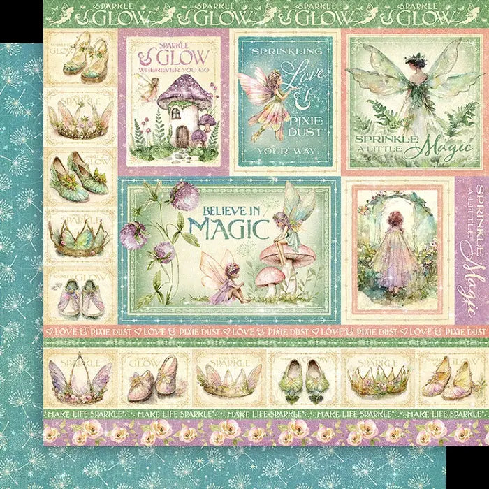 Fairy Boutique Scrapbook Collection Pack, 8" x 8" - Graphic 45