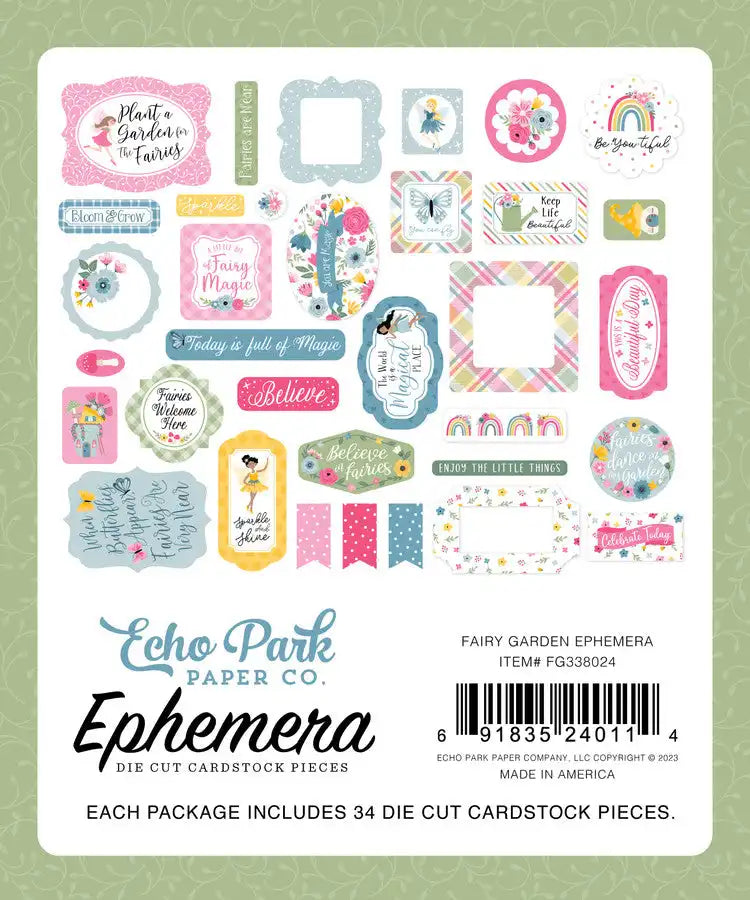Fairy Garden Ephemera - Echo Park