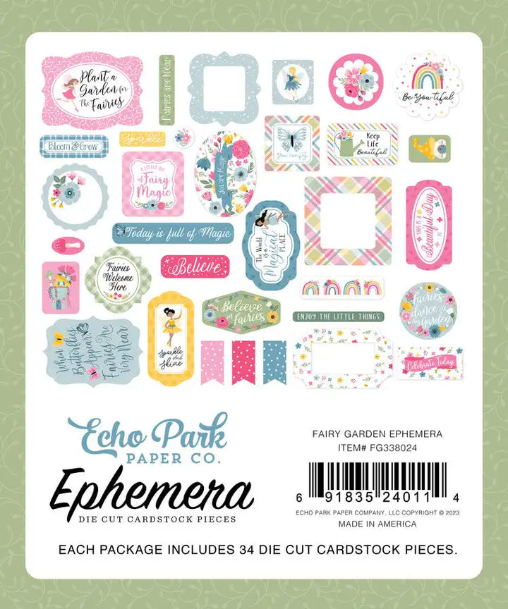 Fairy Garden Ephemera - Echo Park