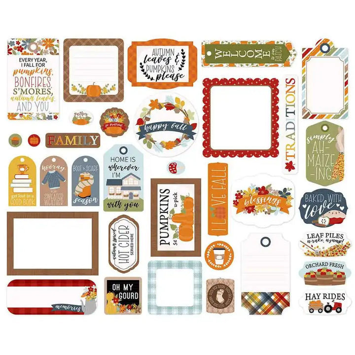 Fall Fever Frames & Tags - Echo Park