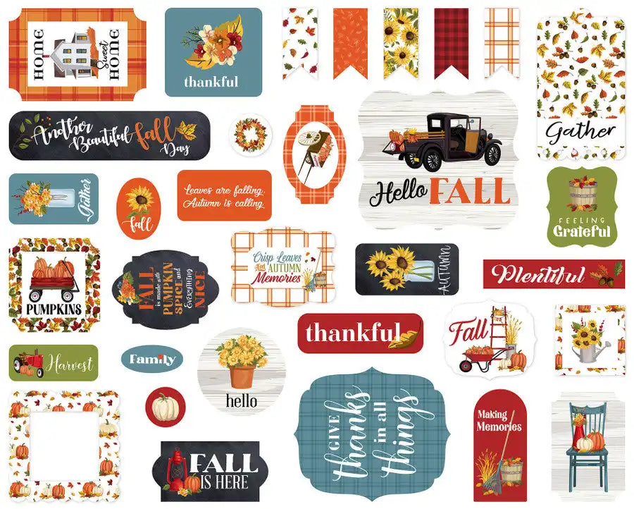 Fall Fun Ephemera - Carta Bella