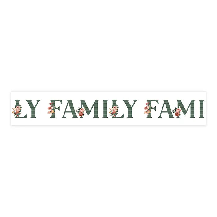 Family Word Washi Tape - Feels Like Home - Carta Bella