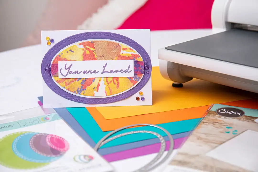 View 4 of Fanciful Clare Classic Ovals Framelits Die Set by Stacey Park - Sizzix