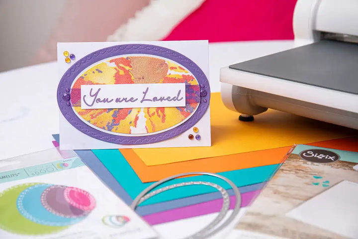View 4 of Fanciful Clare Classic Ovals Framelits Die Set by Stacey Park - Sizzix