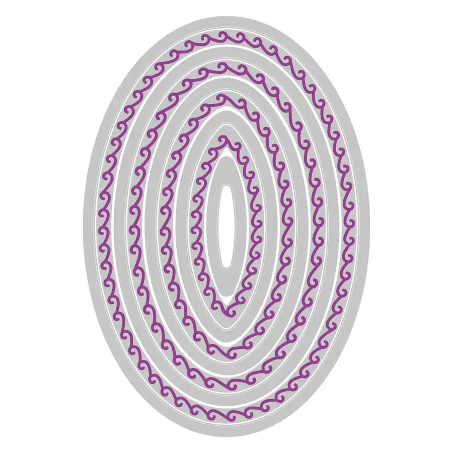 Fanciful Clare Classic Ovals Framelits Die Set by Stacey Park - Sizzix