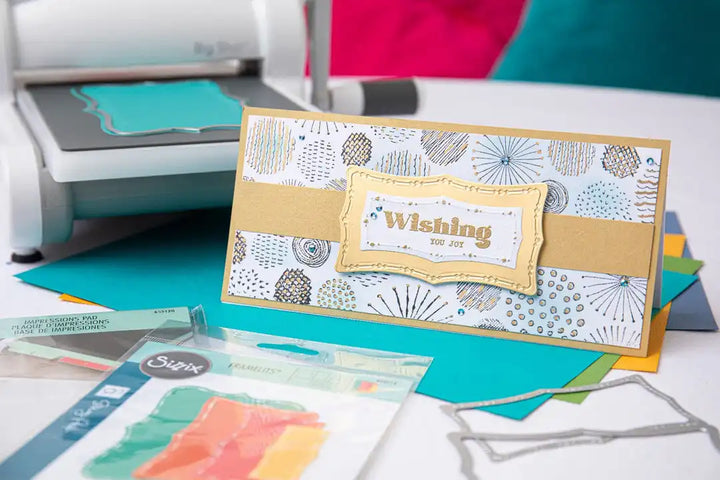 View 3 of Fanciful Doris Dotted Top Note Framelits Die Set by Stacey Park - Sizzix