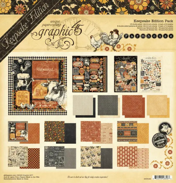 Farmhouse Keepsake Edition - Graphic 45