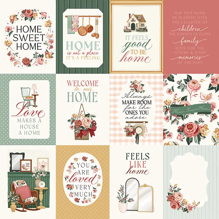 Feels Like Home Scrapbook Collection Kit, 12" x 12" - Carta Bella