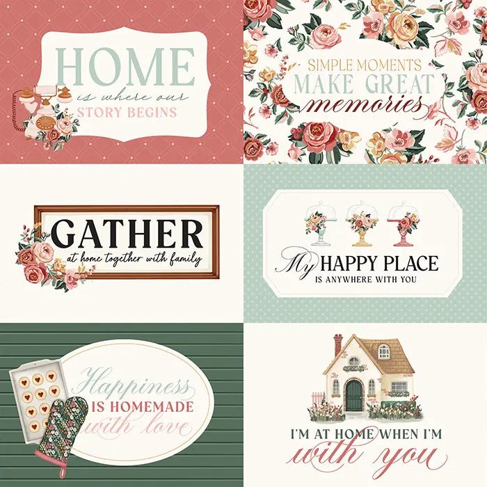 Feels Like Home Scrapbook Collection Kit, 12" x 12" - Carta Bella