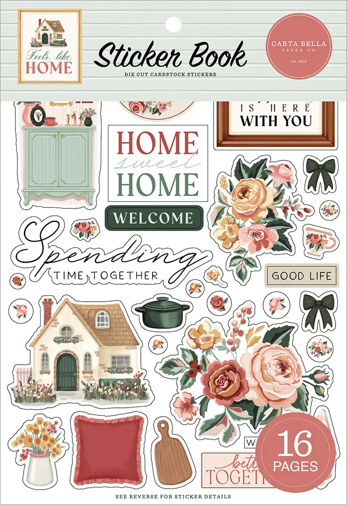 Feels Like Home Sticker Book - Carta Bella