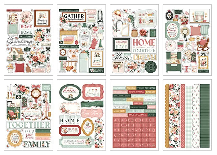 Feels Like Home Sticker Book - Carta Bella