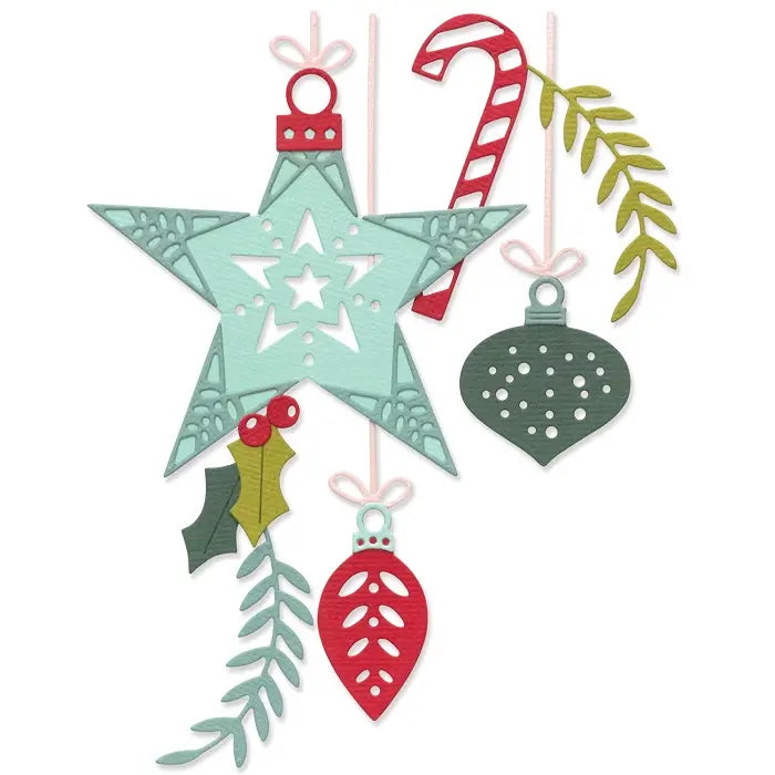 Festive Decorations Thinlits Die Set - Olivia Rose - Sizzix