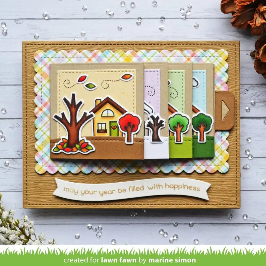 Flippin' Awesome Add-On Lawn Cuts Dies - Lawn Fawn