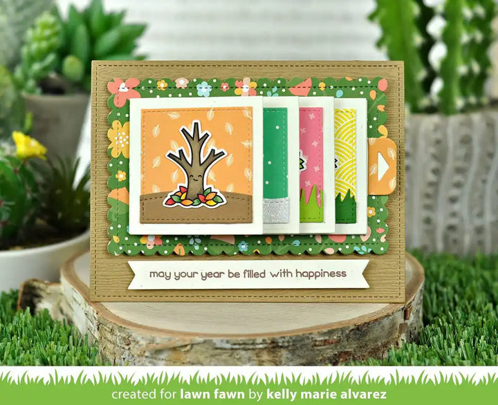 Flippin' Awesome Add-On Lawn Cuts Dies - Lawn Fawn