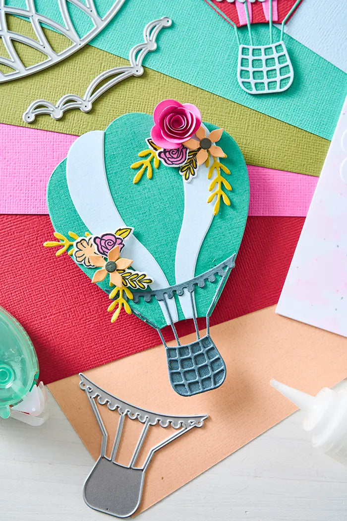 View 8 of Floating Fancy Thinlits Die Set - Catherine Pooler - Sizzix