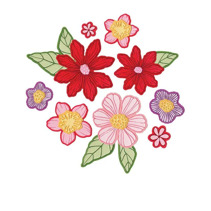 Floral Layers #1 Stamps and Framelits Die Set by Vicki Boutin - Sizzix