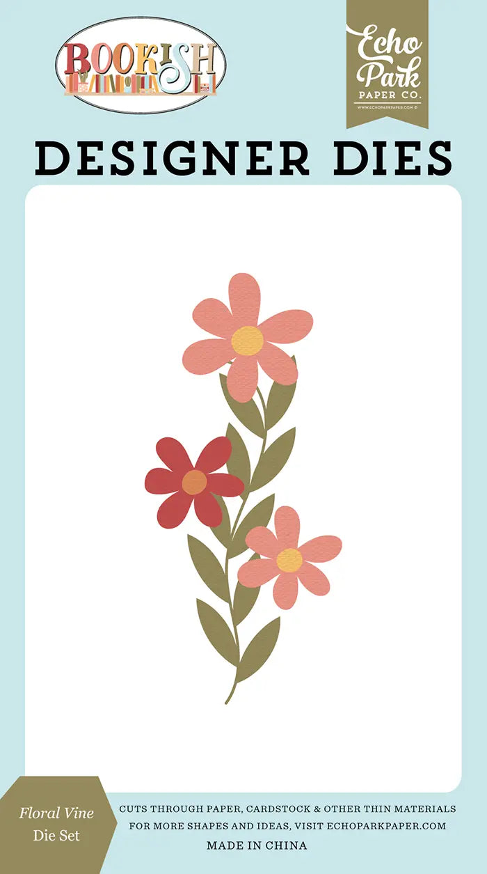 Floral Vine Die Set - Bookish - Echo Park