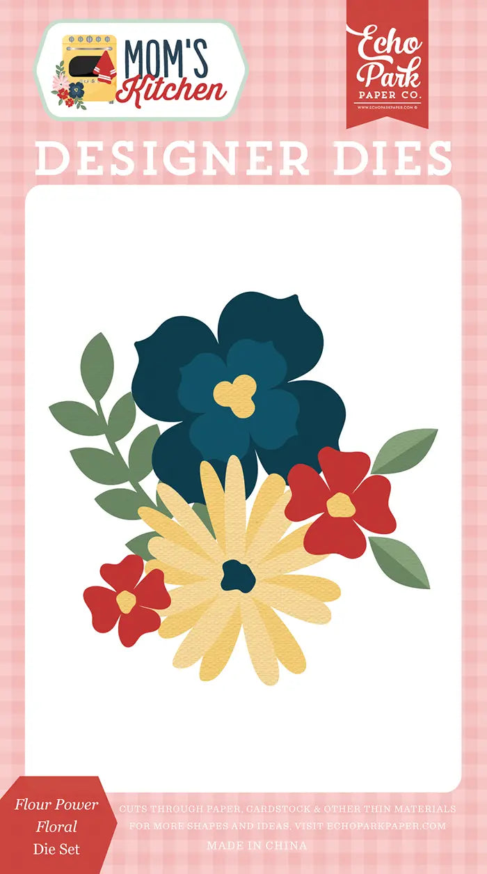 Flour Power Floral Die Set - Mom's Kitchen - Echo Park