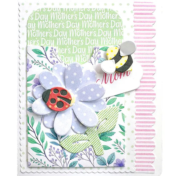 Flower & Bugs Die Set - Art Impressions