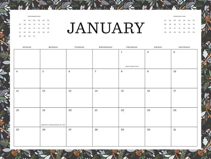 Flower Market 2026 Calendar - Echo Park