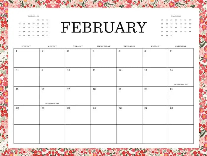 Flower Market 2026 Calendar - Echo Park