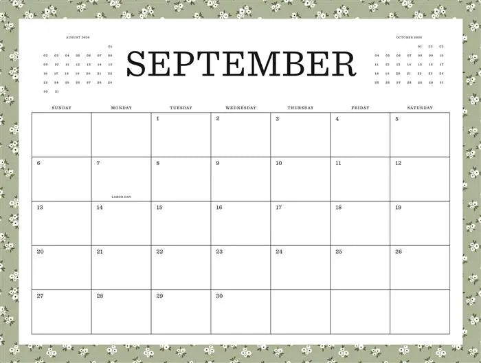 Flower Market 2026 Calendar - Echo Park