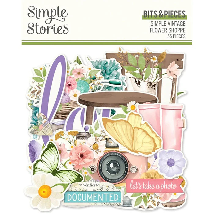 Flower Shoppe Bits & Pieces - Simple Vintage - Simple Stories