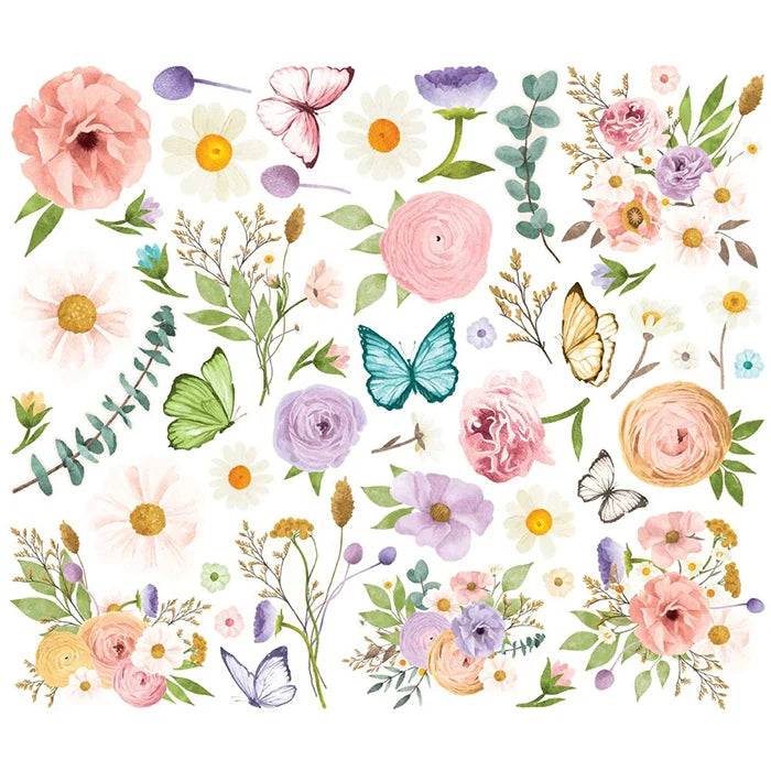 View 2 of Flower Shoppe Floral Bits & Pieces - Simple Vintage - Simple Stories