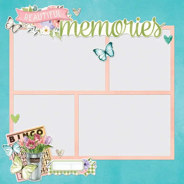 View 3 of Flower Shoppe Simple Page Pieces - Simple Vintage - Simple Stories