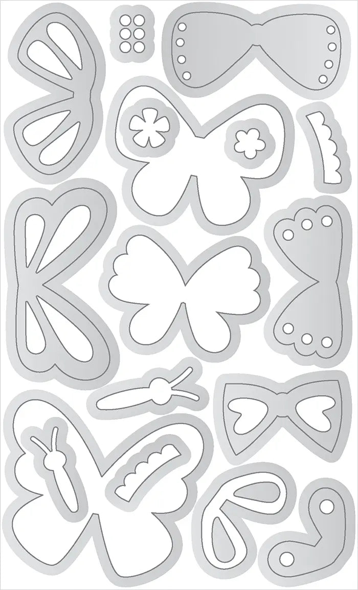 View 2 of Flutterbies Doodle Cuts - Butterfly Kisses - Doodlebug