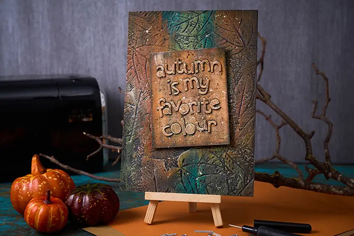 Foliage 3D Texture Fades Embossing Folder A5 - Tim Holtz - Sizzix