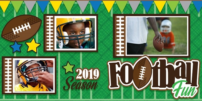 Touchdown Memories: Football Season! SVG Image File Download
