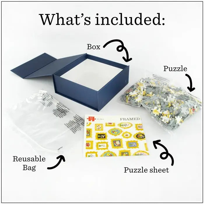 Framed Florals Puzzle - Echo Park