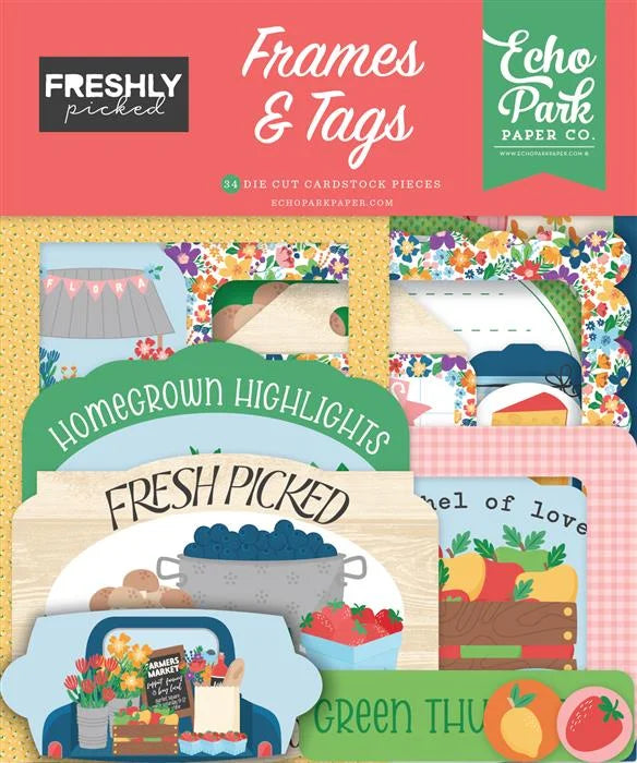 Freshly Picked Frames & Tags - Echo Park
