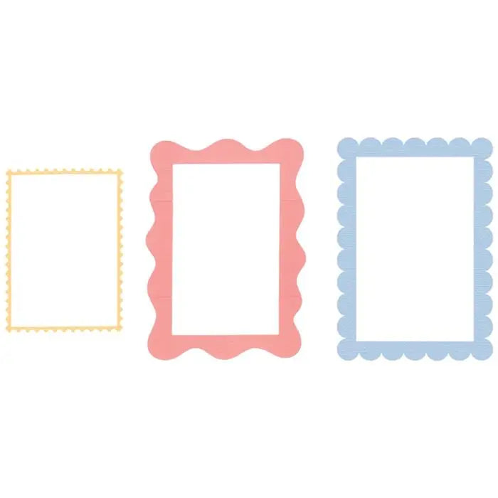 Fun Borders Thinlits Die Set Die Set 9PK - Letters by Shells - Shelly Kim - Sizzix