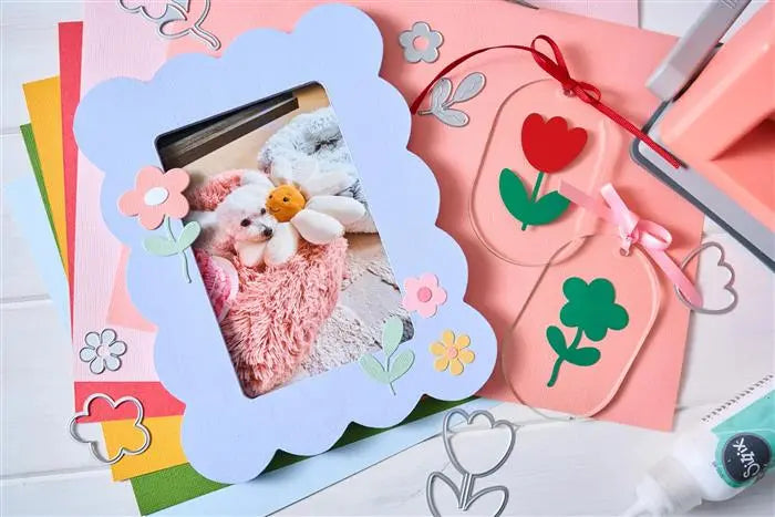 Fun Borders Thinlits Die Set Die Set 9PK - Letters by Shells - Shelly Kim - Sizzix