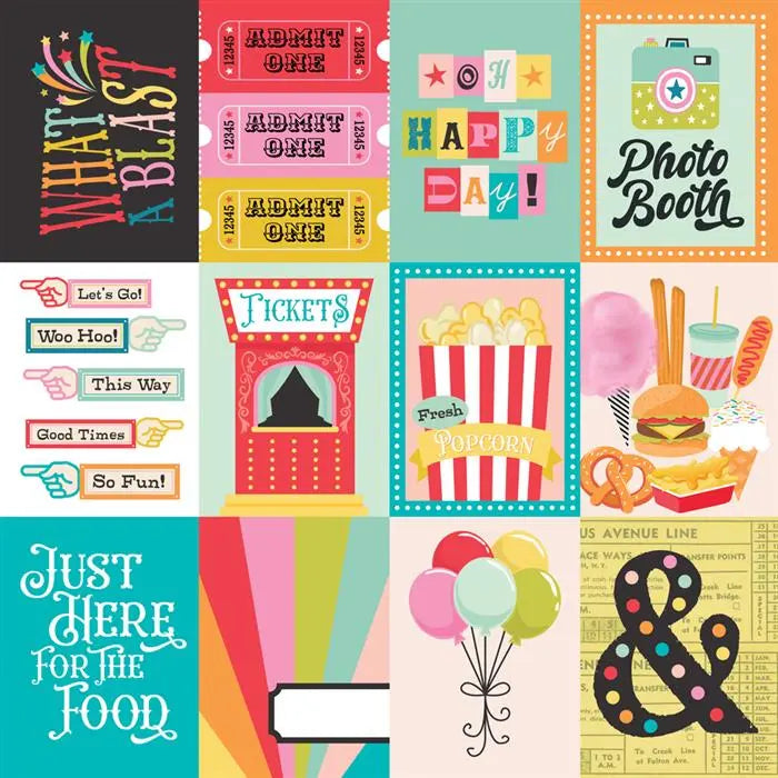 Fun Times Scrapbook Collection Kit, 12" x 12" - Simple Stories