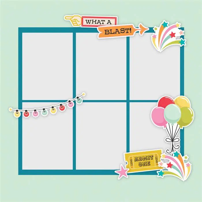 Fun Times Simple Pages Page Pieces - Simple Stories