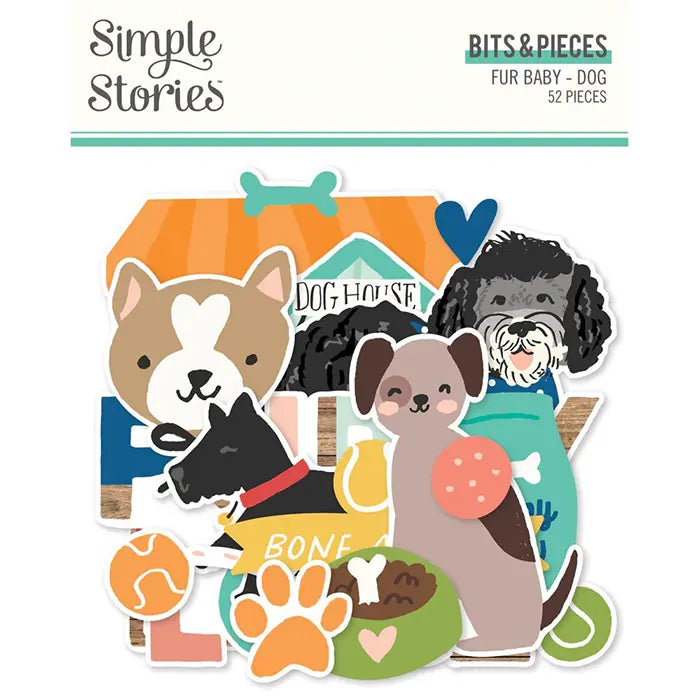 Fur Baby Dog Bits & Pieces - Simple Stories