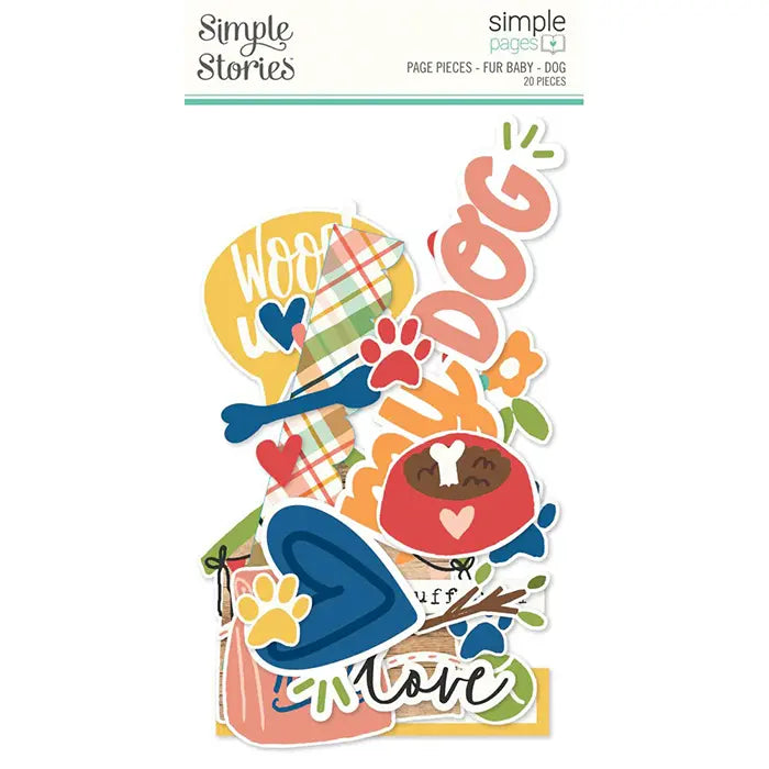 Fur Baby Dog Simple Page Pieces - Simple Stories
