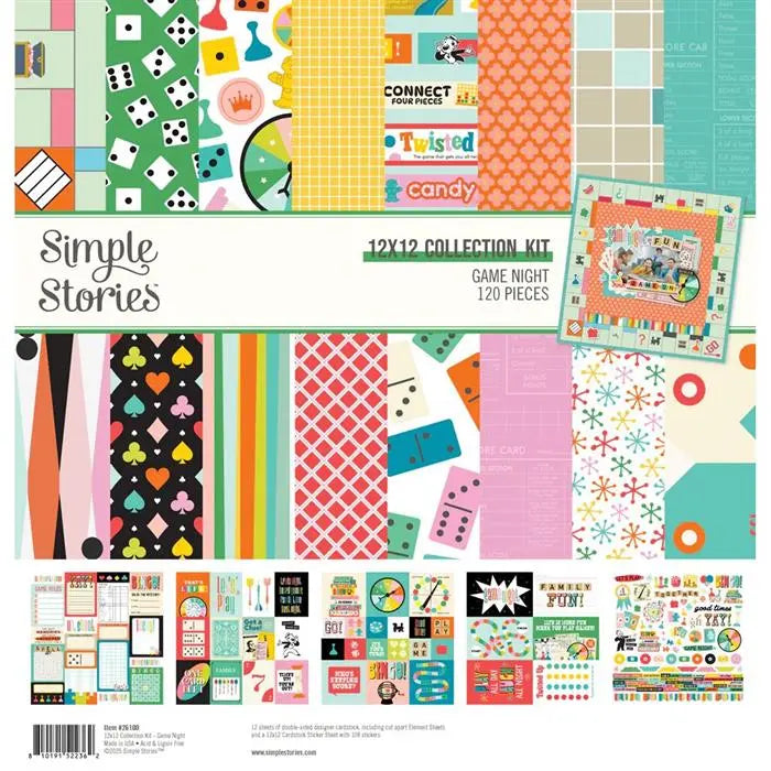 Game Night Collection Kit - Simple Stories