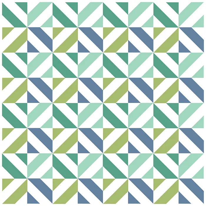 Geo Blocks Rotating Stencil Set - Sizzix