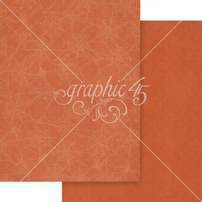 Ghostly Greetings Patterns & Solids Paper Pack, 8.5" x 11" - Graphic 45