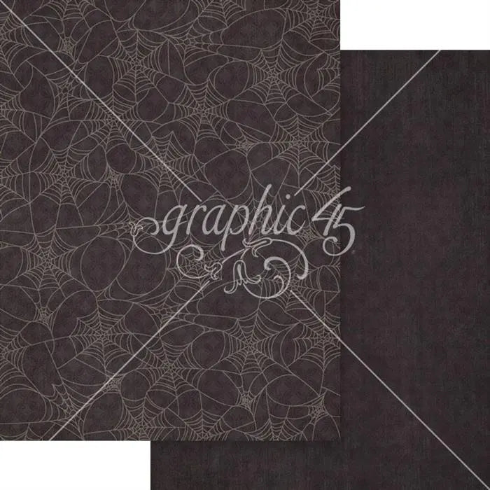 Ghostly Greetings Patterns & Solids Paper Pack, 8.5" x 11" - Graphic 45