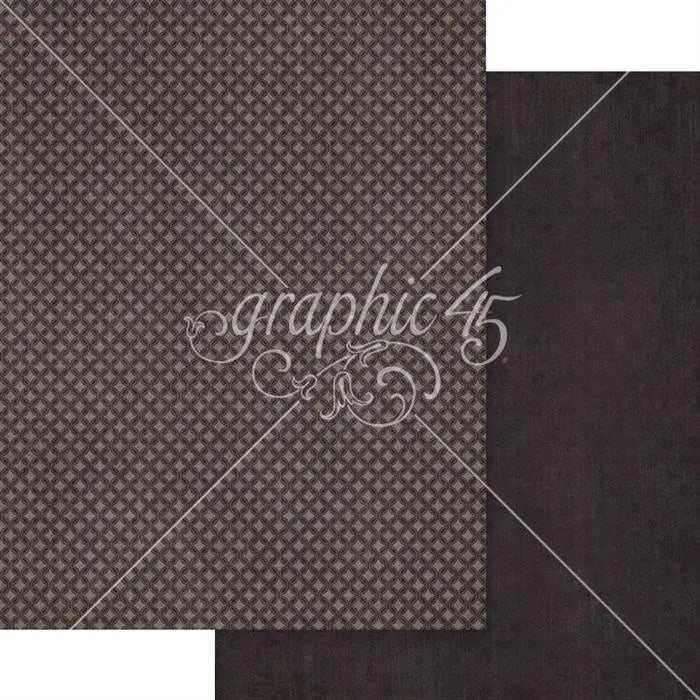 Ghostly Greetings Patterns & Solids Paper Pack, 8.5" x 11" - Graphic 45