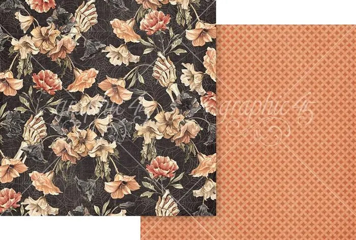 Ghostly Greetings Scrapbook Collection Kit,  8" x 8" - Graphic 45