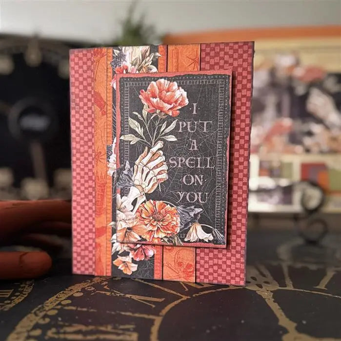 Ghostly Greetings Scrapbook Collection Kit,  8" x 8" - Graphic 45